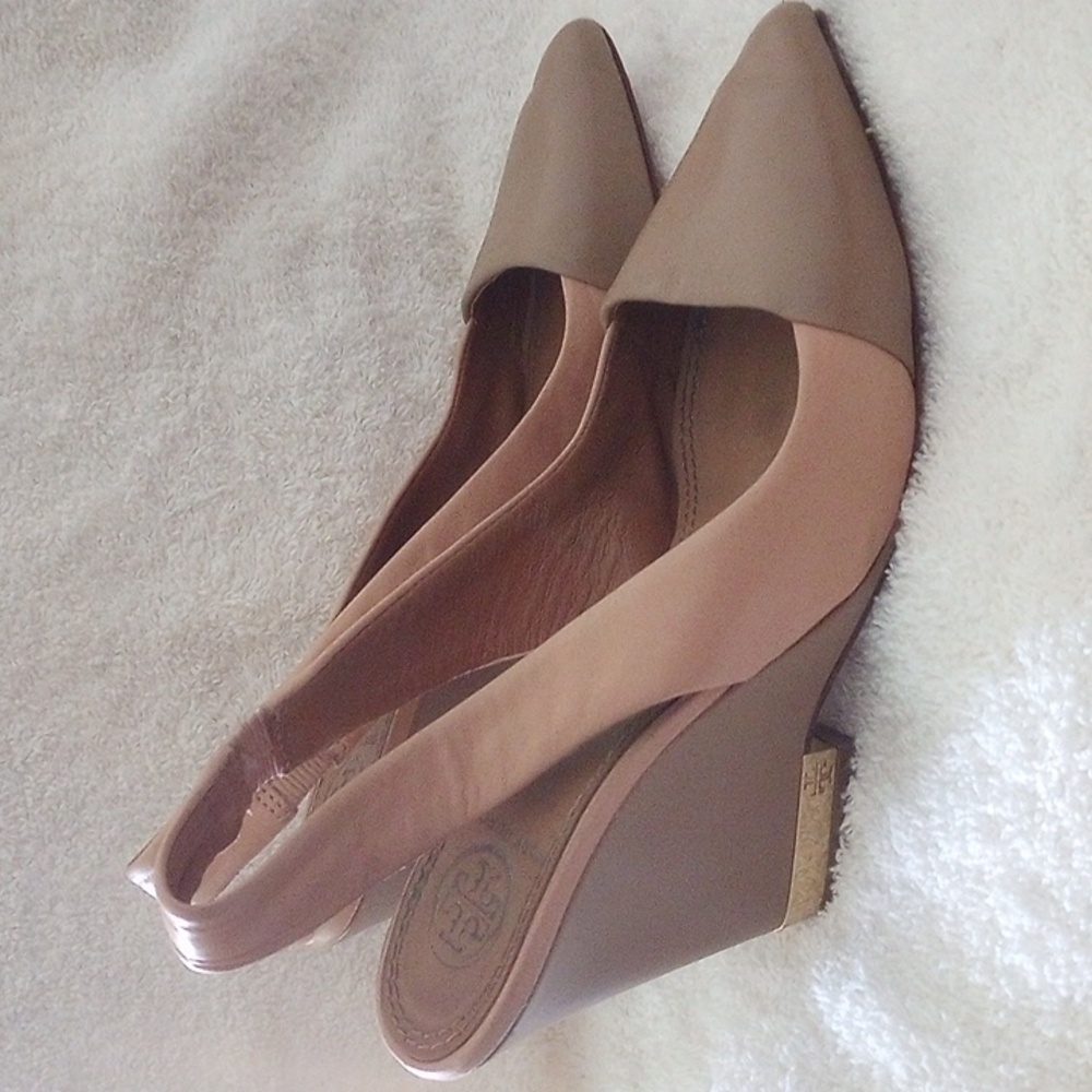 Tory Burch RARE heels GUC size 6.5M